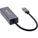 InLine® USB 3.2 Netzwerkadapter Kabel, USB-C zu RJ45...