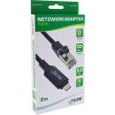 InLine® USB 3.2 Netzwerkadapter Kabel, Gigabit, USB-C...