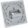 InLine® Rahmenset für 2x RJ45 Bu/LSA Einsatz, Keystone SNAP-In, weiß RAL9010