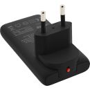 InLine® USB Netzteil Ladegerät, Dual USB-C, PD, PPS, 65W, flach, schwarz