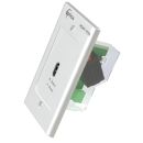 4K HDMI optical wall-plate converter - Opticis HDHF-1F20