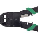 InLine® Modular Crimpzange, für RJ11, RJ12, RJ45 Stecker