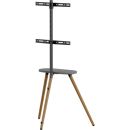 InLine® woodstand II, TV-Standfuß mit Ablage,...