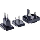 InLine® 3-Port TravelCharge, 65W USB-Netzteil, 2x USB-C, 1x USB-A, EU/UK/US