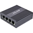 InLine® USB-A 3.2 Gen.1 zu 4x RJ45 Gigabit Ethernet...