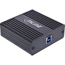 InLine® USB-A 3.2 Gen.1 zu 4x RJ45 Gigabit Ethernet...