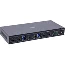 InLine® KVM Switch, 2-fach, HDMI, 4K60Hz, Dual Monitor