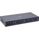 InLine® KVM Switch, 2-fach, HDMI & DP, Dual...