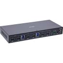 InLine® KVM Switch, 2-fach, HDMI, Dual Monitor,...