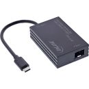 InLine® USB-C zu SFP Gigabit Fiber Netzwerkadapter...