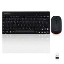 Perixx PERIDUO-712 DE W, Mini Tastatur und Maus Set,...