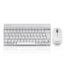 Perixx PERIDUO-712 DE W, Mini Tastatur und Maus Set,...