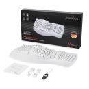 Perixx PERIBOARD-612W DE, ergonomische Tastatur,...