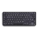 Perixx PERIBOARD-732B DE, Mini-Tastatur Wireless, mit...