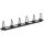Triton RAB-VP-X16-A1 19" Kabelführungspanel 1HE, 6 Bügel mit Durchlass, schwarz