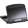 ATEN CL3800NW DE Kurze Dual-Rail 18,5"-LCD-Konsole (USB HDMI DVI VGA) DE-Layout