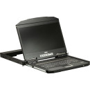 ATEN CL3700NW DE Kurze Tiefe Single Rail 18,5"-LCD...