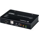 ATEN CE801 KVM Cat.6 Konsolen-Extender, USB HDMI (True 4K...
