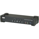 ATEN CS1924 KVMP-Switch 4-fach, DisplayPort, USB 3.0,...