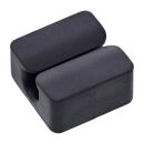 10er Pack InLine® Kabelclip, 1-fach, selbstklebend,...