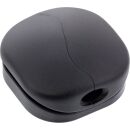 10er Pack InLine® Click Kabelmanager 1-Line, schwarz