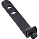 10er Pack InLine® Kabelbinder Silikon,...