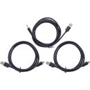 InLine® USB-C Switch, Umschalter für 2 PCs, 4-Port Hub, USB 3.2 Gen.1, schwarz