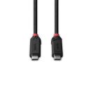 1m USB4 Typ C Kabel, 40Gbit/s, 240W PD, Black Line