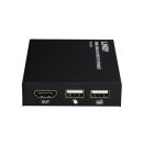 HDMI, KVM & IR over IP Extender, Receiver