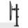 Einzelne feste Display-Halterung - Schwarz