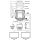 4 by 2 HDMI 4K UHD Wall Plate Matrix with HDCP 2.2 - Cypress CDPW-V4H2HP  (EOL)