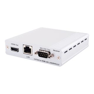 CAT5e/6 to HDMI with LAN/IR/RS-232 (4K@60 420 up to 70M) - Cypress CH-507RXBD