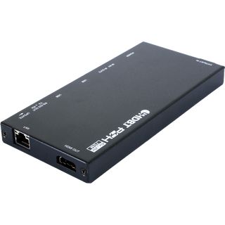 4K60 (4:2:0) HDMI over HDBaseT Slimline Receiver with IR, RS-232, PoH (PD), LAN & USB/KVM - Cypress CH-1528RX