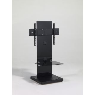 TV Standfuß, höhenverstellbar und drehbar, schwarz