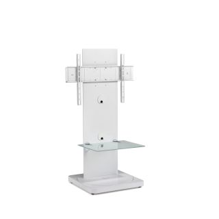 TV Standfuß, höhenverstellbar und drehbar, weiß