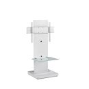 TV Standfuß, höhenverstellbar und drehbar, weiß