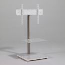 TV Standfuß, höhenverstellbar und drehbar, weiß