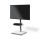 TV Standfuß, höhenverstellbar und drehbar, weiß