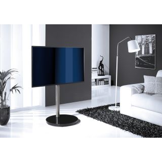 TV Standfuß, höhenverstellbar und drehbar, schwarz