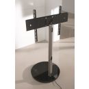 TV Standfuß, höhenverstellbar und drehbar, schwarz