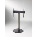 TV Standfuß, höhenverstellbar und drehbar, schwarz