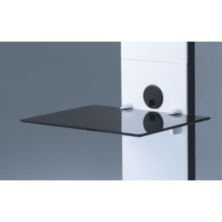 Glasplatte für TV Standfuß, schwarz