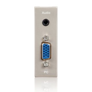 Anschlussblende VGA + Audio - PureID Serie