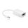 Zertifizierter 2K mini DisplayPort/VGA-Adapter, weiß