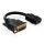 2K DVI / HDMI Portsaver Adapter