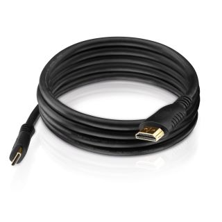 Zertifiziertes 4K Premium High Speed mini HDMI / HDMI Kabel ? 1,00m