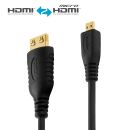 Zertifiziertes 4K Premium High Speed micro HDMI / HDMI...