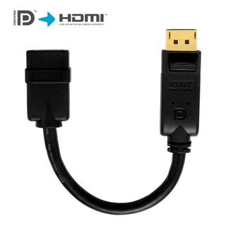 Aktiver 2K DisplayPort / HDMI Portsaver Adapter