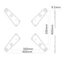 Universal VESA Extender weiß