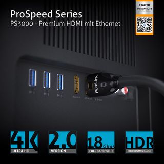 Zertifiziertes 4K Premium High Speed HDMI Kabel ? 4,00m